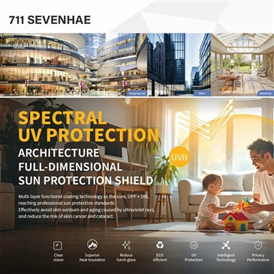 100% UV Blocking Heat Insulation Window Film