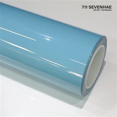Glossy Sea Breeze Blue Paint Protection Film