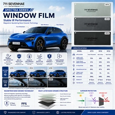 Spectra Series Stable-IR Magnetron Nano Ceramic Window Film